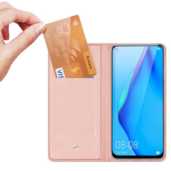 Dux Ducis Étui de téléphone Slim Huawei P40 Lite - Rose Champagne