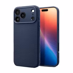 Spigen Coque Liquid Air™ Apple iPhone 17 Pro Max - Navy Blue