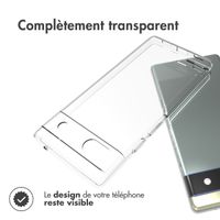 Accezz Coque Clear Google Pixel 6a - Transparent