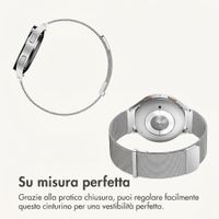 imoshion Bracelet magnétique milanais  - Connexion universelle 20 mm - Argent