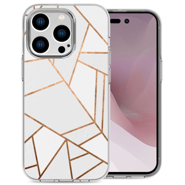 imoshion Coque Design iPhone 14 Pro - White Graphic