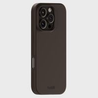 Holdit Coque Silicone Apple iPhone 16 Pro - Chocolate