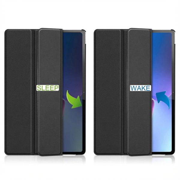 imoshion Coque tablette Trifold Lenovo Tab P12 Pro - Noir