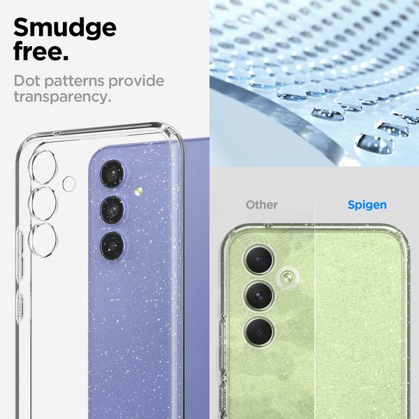 Spigen Coque Liquid Crystal Samsung Galaxy A54 (5G) - Glitter Crystal Quartz