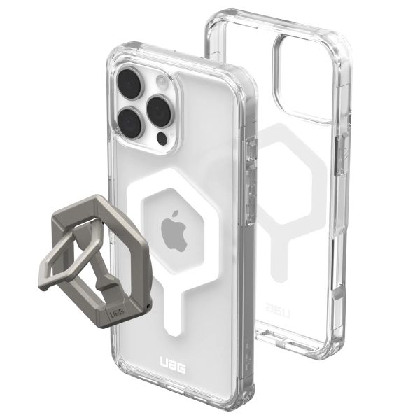 UAG Coque Plyo Pro + Magnetic Ring Stand iPhone 16 Pro Max - Ice