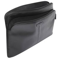 dbramante1928 Skagen Pro+ Sleeve - Pochette ordinateur 14 pouces - Cuir véritable - MacBook Pro 14 pouces - Black