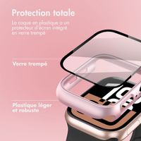 imoshion Coque rigide à couverture complète Apple Watch 10 / 11 - 46 mm - Rose Gold