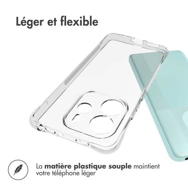 imoshion Shockproof Case Xiaomi Redmi Note 14 (4G) - Transparent