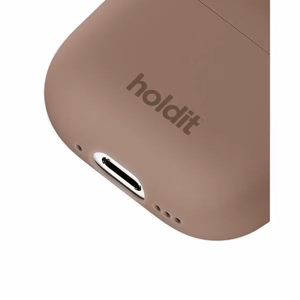Holdit Coque Silicone Apple AirPods 4 - Mocha Brown