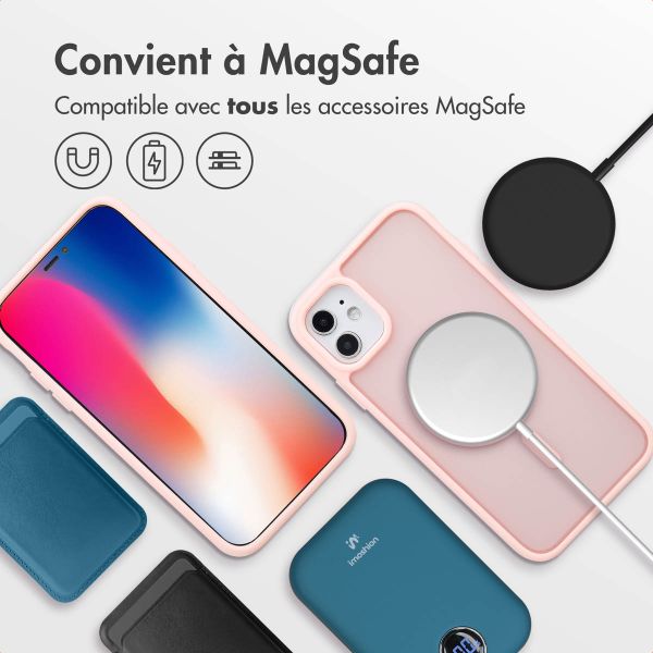 imoshion Coque Color Guard avec MagSafe iPhone 11 - Rose clair