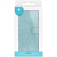 imoshion Étui de télephone portefeuille de luxe Samsung Galaxy A7 (2018) - Bleu clair