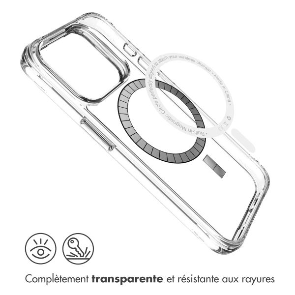 imoshion Coque Rugged Air MagSafe Apple iPhone 15 Pro - Transparent