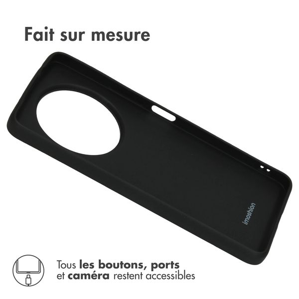 imoshion Coque Couleur Xiaomi Redmi A3 - Noir