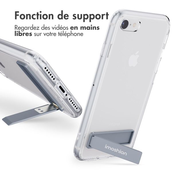 imoshion ﻿Coque Stand iPhone SE (2022 / 2020) / 8 / 7 - Transparent