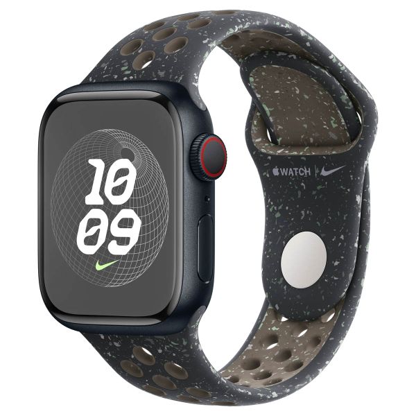 Apple Nike Sport Band Apple Watch Series 1 á 9 / SE (38/40/41 mm) | Series 10 (42 mm) - Taille M/L - Midnight Sky