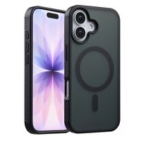 Accezz Coque Givrée Robuste avec MagSafe Apple iPhone 17 - Noir