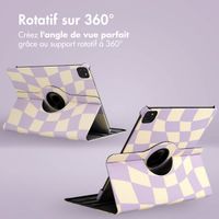 imoshion Coque tablette Design rotatif à 360° iPad Pro 12.9 (2018 / 2020 / 2021 / 2022) - Dancing Cubes