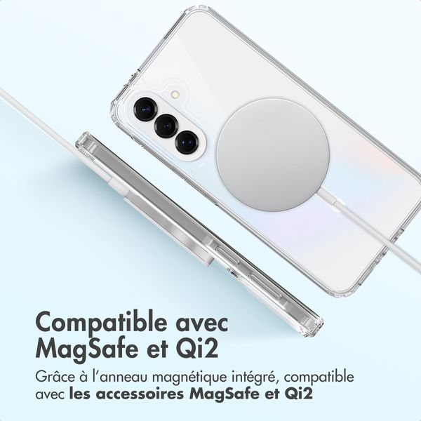 Accezz Coque arrière Xtreme Impact avec MagSafe Samsung Galaxy A37 (5G) - Transparent