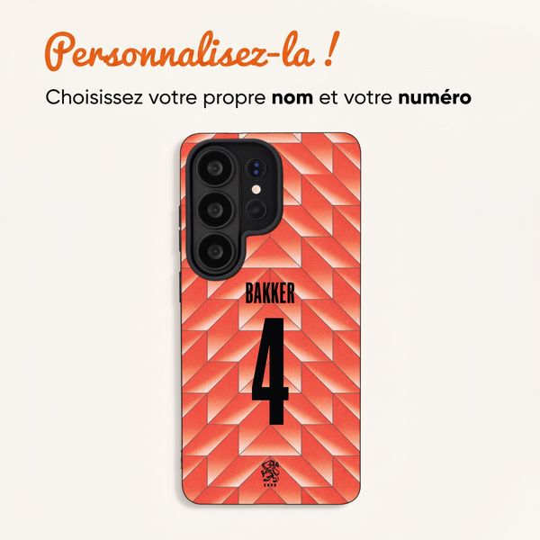 Crée ta propre coque arrière Nederlands Elftal Samsung Galaxy S26 Ultra - Équipe nationale néerlandaise '88