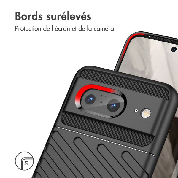 imoshion Coque Arrière Thunder Google Pixel 8 - Noir