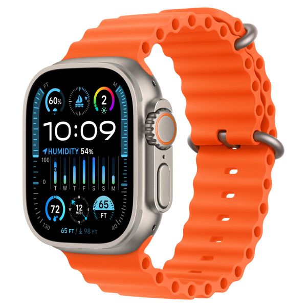 Apple Bracelet Ocean Apple Watch Series 1 á 10 / SE / Ultra (2) (44/45/46/49 mm) - Orange