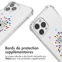 imoshion Coque Design avec cordon iPhone 12 Pro Max - Sandstone Dandelion