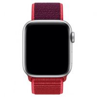 Apple Bracelet Sport Loop Apple Watch Series 1 t/m 11 / SE / Ultra (44/45/46/49 mm) - Rood