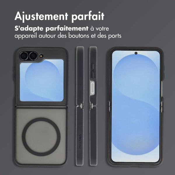 imoshion Coque Color Guard avec MagSafe Samsung Galaxy Z Flip 7 FE - Noir