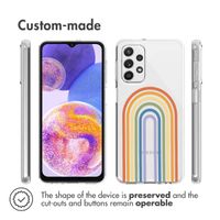 imoshion Coque Design Samsung Galaxy A23 (5G) - Rainbow