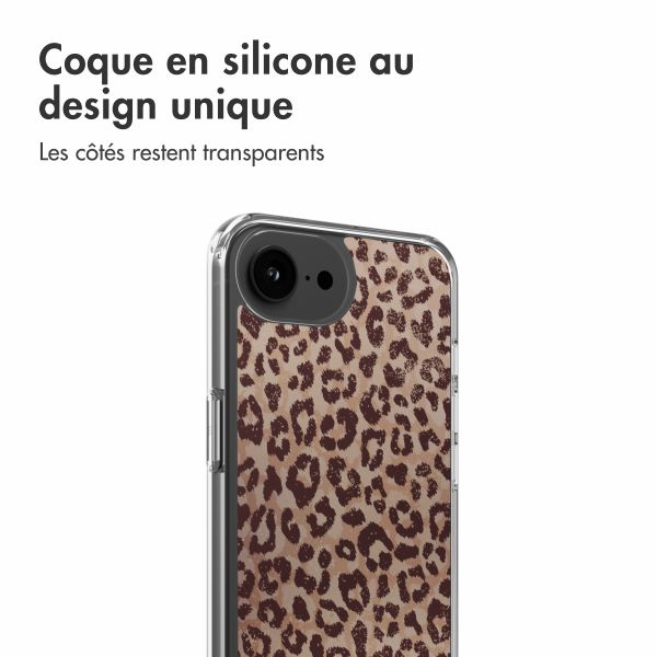 imoshion Coque Design Apple iPhone 16e - Leopard Mood