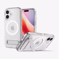 Spigen Coque Ultra Hybrid S MagSafe Apple iPhone 17 - Clear / White