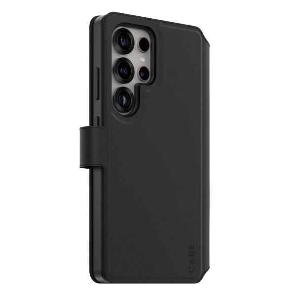 CARE by PanzerGlass Étui de télephone portefeuille Tango 2 en 1 avec MagSafe Samsung Galaxy S25 Ultra - Black