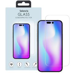 Selencia Protection d'écran en verre trempé Apple iPhone 14 Pro