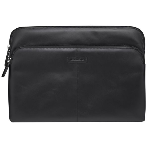 dbramante1928 Skagen Pro+ Sleeve - Pochette ordinateur 13 pouces - Cuir véritable - Apple MacBook Pro 13 pouces / Air 13 pouces - Black