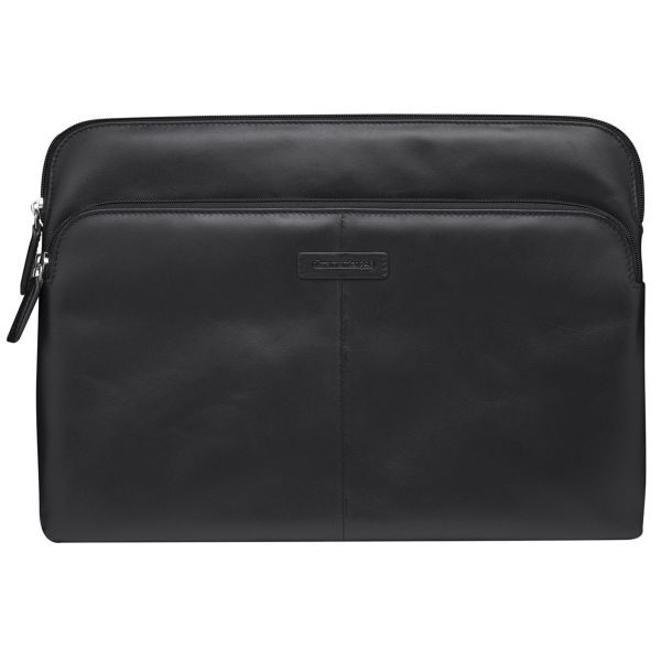 dbramante1928 Skagen Pro+ Sleeve - Pochette ordinateur 13 pouces - Cuir véritable - MacBook Pro 13 pouces / Air 13 pouces - Black