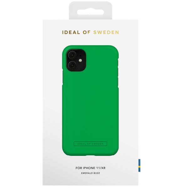 iDeal of Sweden Seamless Case Backcover iPhone 11 - Emerald Buzz