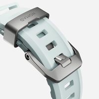 Nomad Bracelet Rocky Point Apple Watch Series 1 t/m 11 / SE / Ultra (44/45/46/49 mm) - Icy Blue Glow TItanium