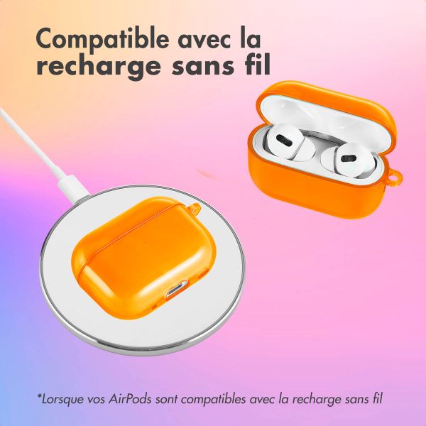 imoshion Coque Néon Apple AirPods Pro 2  - Orange