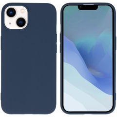 imoshion Coque Couleur Apple iPhone 14 - Bleu foncé