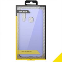 Accezz Coque Liquid Silicone Samsung Galaxy A40 - Violet