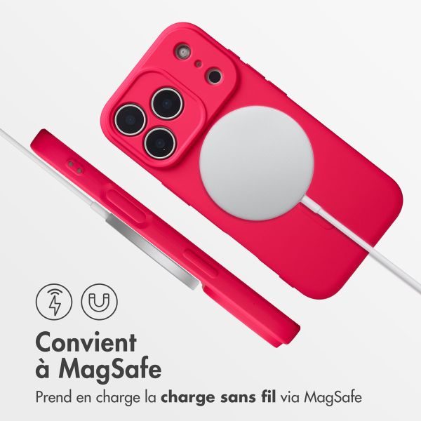imoshion Coque Couleur avec MagSafe Apple iPhone 17 Pro - Neon Pink