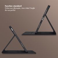 Selencia Coque tablette Riva Apple iPad 11 (2025) 11 pouces A16 / iPad 10 (2022) 10.9 pouces - Noir