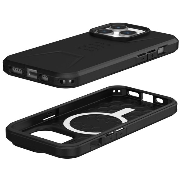 UAG Coque Civilian MagSafe Apple iPhone 15 Pro - Noir