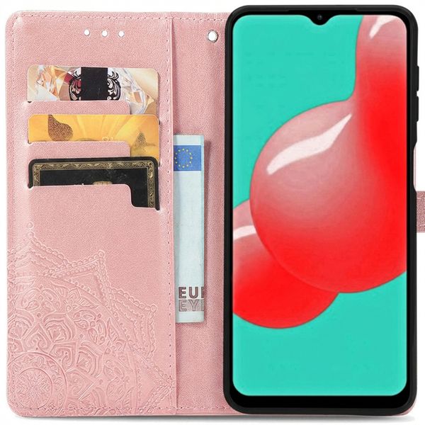 imoshion Etui de télephone Mandala Samsung Galaxy A32 (5G) - Rose Doré
