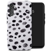 Selencia Coque arrière Vivid Tough Samsung Galaxy A34 (5G) - Trendy Leopard