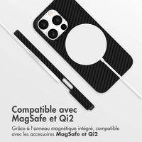 Accezz Coque Kevlar® MagSafe Apple iPhone 15 Pro - Noir