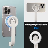 Spigen Trépied Selfie Stick MagSafe - avec télécommande - Universel - Dune Beige