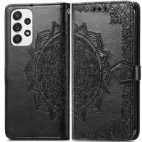 imoshion Etui de téléphone portefeuille Mandala Samsung Galaxy A53 - Noir