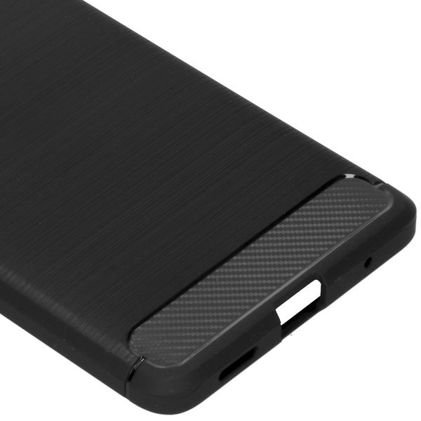 Coque brossée Xiaomi Redmi Note 10 Pro - Noir