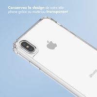 imoshion Coque avec dragonne + bracelet Apple iPhone X / Xs - Perles Cœurs